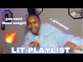 2019 LIT PLAYLIST + Ali Unice hair giveaway!!MUST WATCH