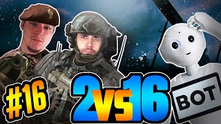 MWR 2v16 S&D VETERAN BOT CHALLENGE #16 - IT'S THE FINAL SHOWDOWN