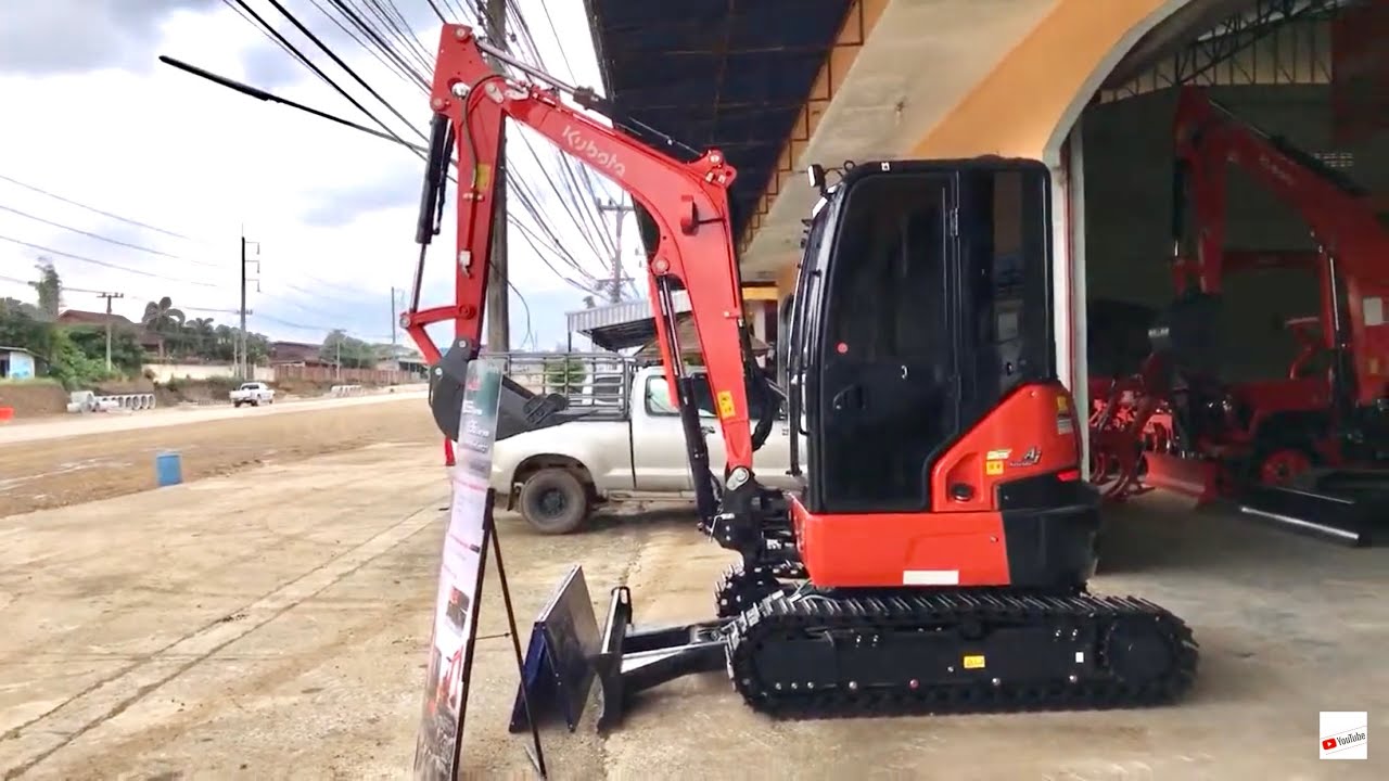 ไลฟ์สด พรีวิว KUBOTA U36-6 ตู้แอร์