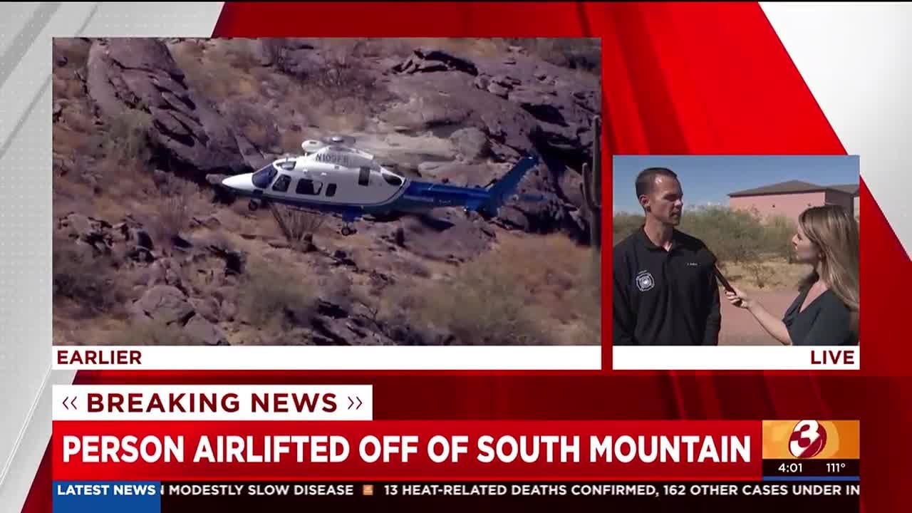 Boy in critical condition after rescue from South Mountain in Phoenix ...