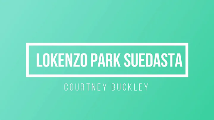 Lokenzo Park Suedasta & Courtney Buckley (July 202...