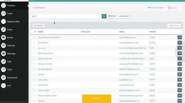 EspoCRM | Three layout types | 12 column grid system