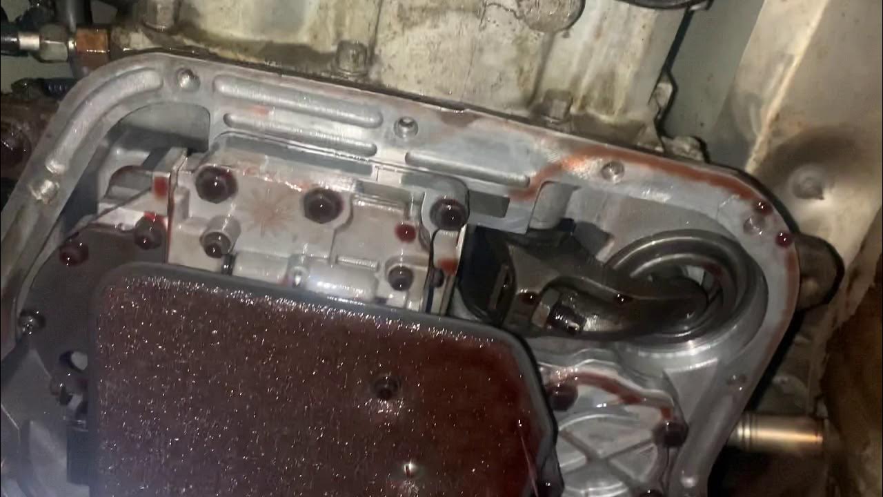 Dodge Ram 1500 transmission filter change - YouTube