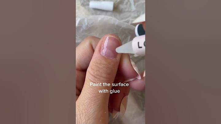 How to apply press-on Nails with glue | LÓA NAILS