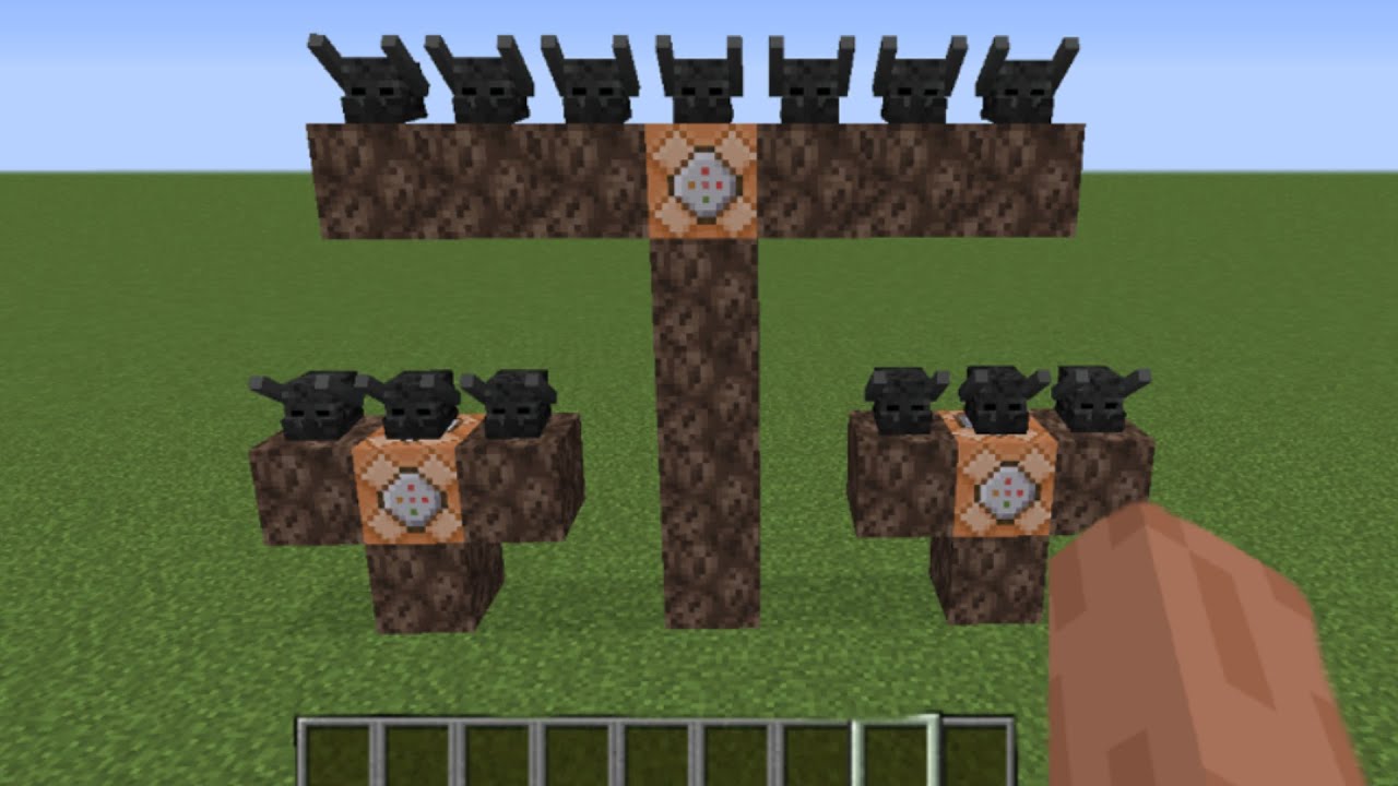 How To Summon Triple Wither Storm In Minecraft !!! YouTube