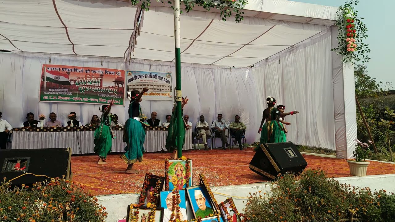 छत्तीसगढ़ी लोकनृत्य #शासकीय_पूर्व_माध्यमिक_शाला_पहंडोर 