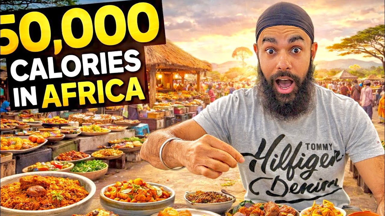 We Tried the IMPOSSIBLE Food Challenge in AFRICA 😵