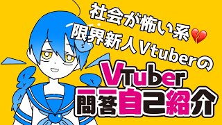 「【自己紹介】Vtuber一問一答自己紹介【川里みの/新人Vtuber】」のサムネイル