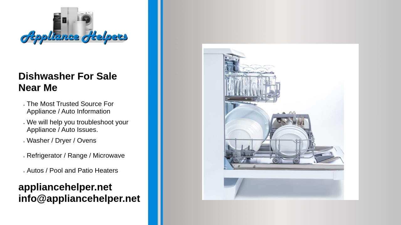 Dishwasher For Sale Near Me