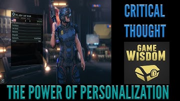 How Personalization Improves Game Design -- Critical Thought