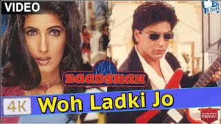 Woh Ladki Jo Lyrical Video|Baadshah (1999) | Abhijeet Bhattacharya | cover song by Prabal Mukherjee