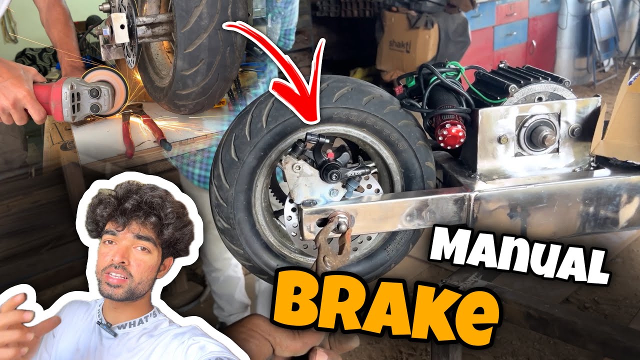 आज  लगाया Speed Board में Disc Brake 😃 // Vishal Skater