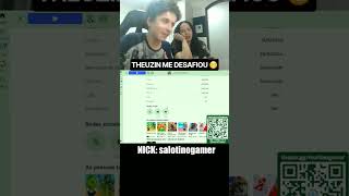 THEUZIN ME DESAFIOU, ADVINHA QUEM GANHOU? #roblox #brainrot #pvp #shorts
