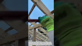 Traditional Wooden Knee Brace Installation | Strengthening a Timber Frame Connection.