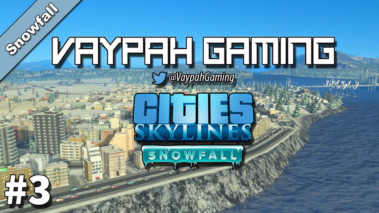 Cities Skylines Snowfall Part 3 Hot stuff (Heating pipes) YouTube
