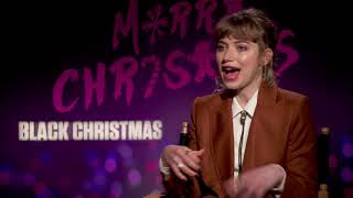 Imogen Poots Raw Interview Black Christmas