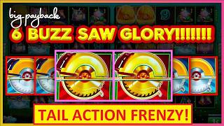 Big Bet → Gold Saw → HANDPAY GLORY! BIZARRE TAIL ACTION FRENZY! Huff N' Even More Puff Grand Slots!