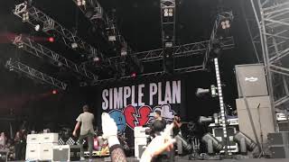 Simple plan - jet lag LIVE (slam dunk south)