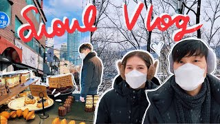 Our Life in SEOUL | Home-Cooked Meals, Last Snow? & Post Holiday Chilling | Korea VLOG