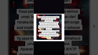 Tanya Jawab Agama Apakah Orang Islam Ktp Masuk Surga