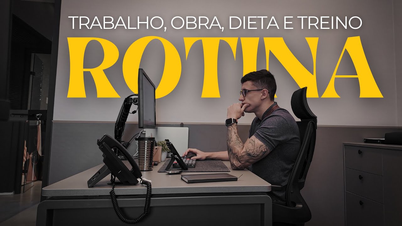um dia produtivo na minha vida