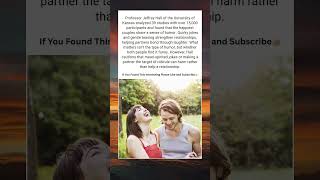 Can Jokes Make Your Relationship Stronger?