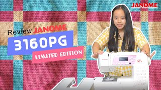 Review Fitur JANOME 3160PG Anniversary Edition - Limited Edition - Portable Home Sewing Japan Part 2