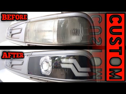 HOW TO CUSTOM FUTURA HEADLIGHTS || TUTORIAL