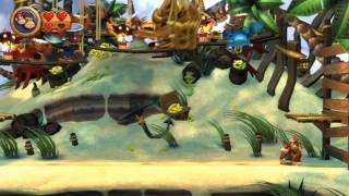 Donkey Kong Country Returns - World 2 Boss: Pinchin' Pirates [HD] screenshot 3