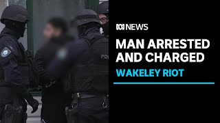 NSW police arrest man, lay first charges over riot outside Wakeley church | ABC News