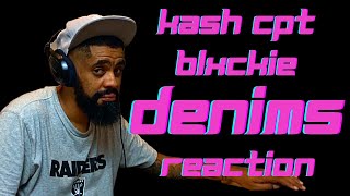 Kashcpt - DENIMS (ft. Blxckie) a South African Reacts