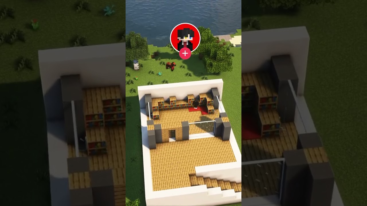 Minecraft Storage House Tutorial📦