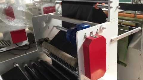 HSWX 700 full automatic plastic big garbage bag and table sheet making machine