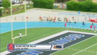 IHSA 4x200m Relay 3a 2016 Finals