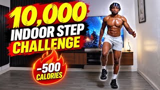 10,000 STEP Indoor Challenge ( Burn calories! | Low Impact )