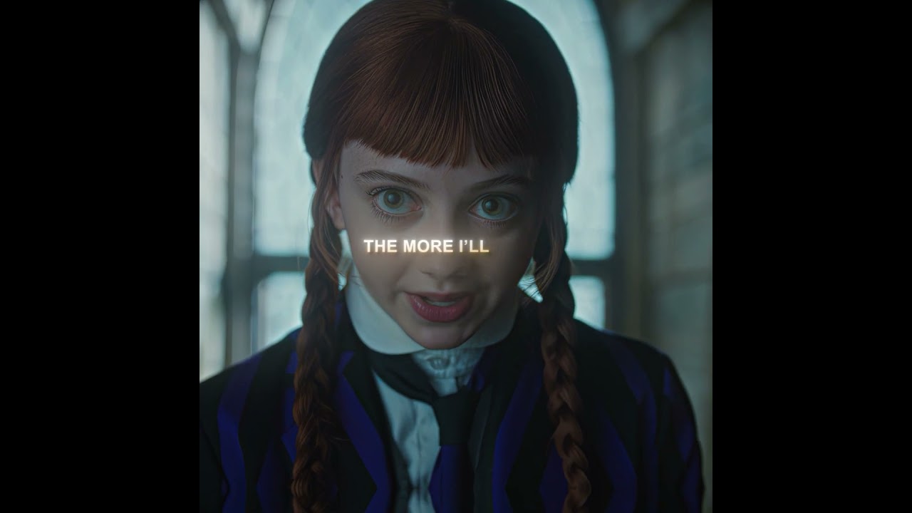 "She's Such a Menace" - Wednesday Edit | Hussain Ali - KRUSHKRUSH! (Super Slowed)