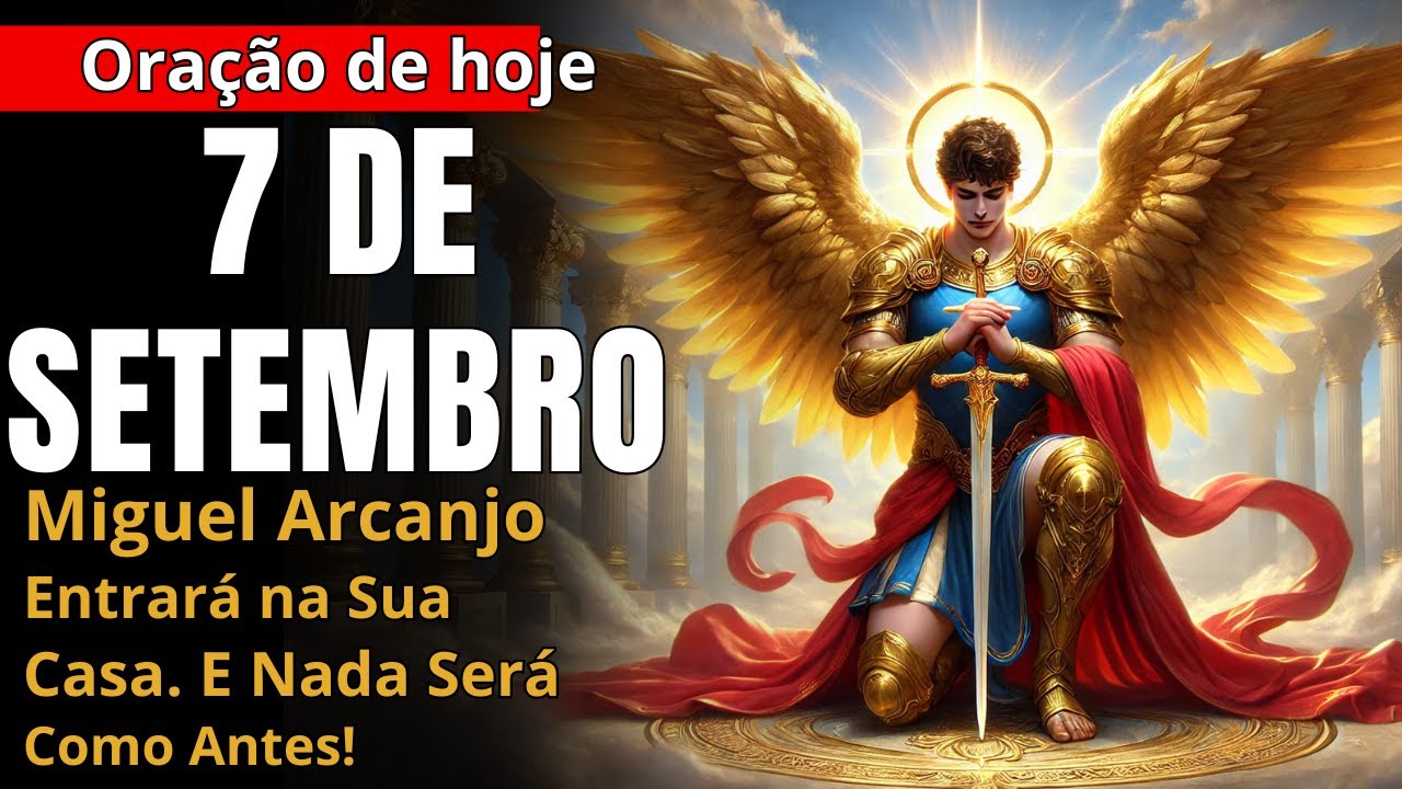 Receba de Miguel o SOPRO CELESTIAL que abre caminhos e restaura sua vida por completo! 🙏✨ Reze agora