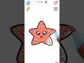 Star-Fish l Easy Drawing Game l Fun Drawing for Kids l Drawing 🎯