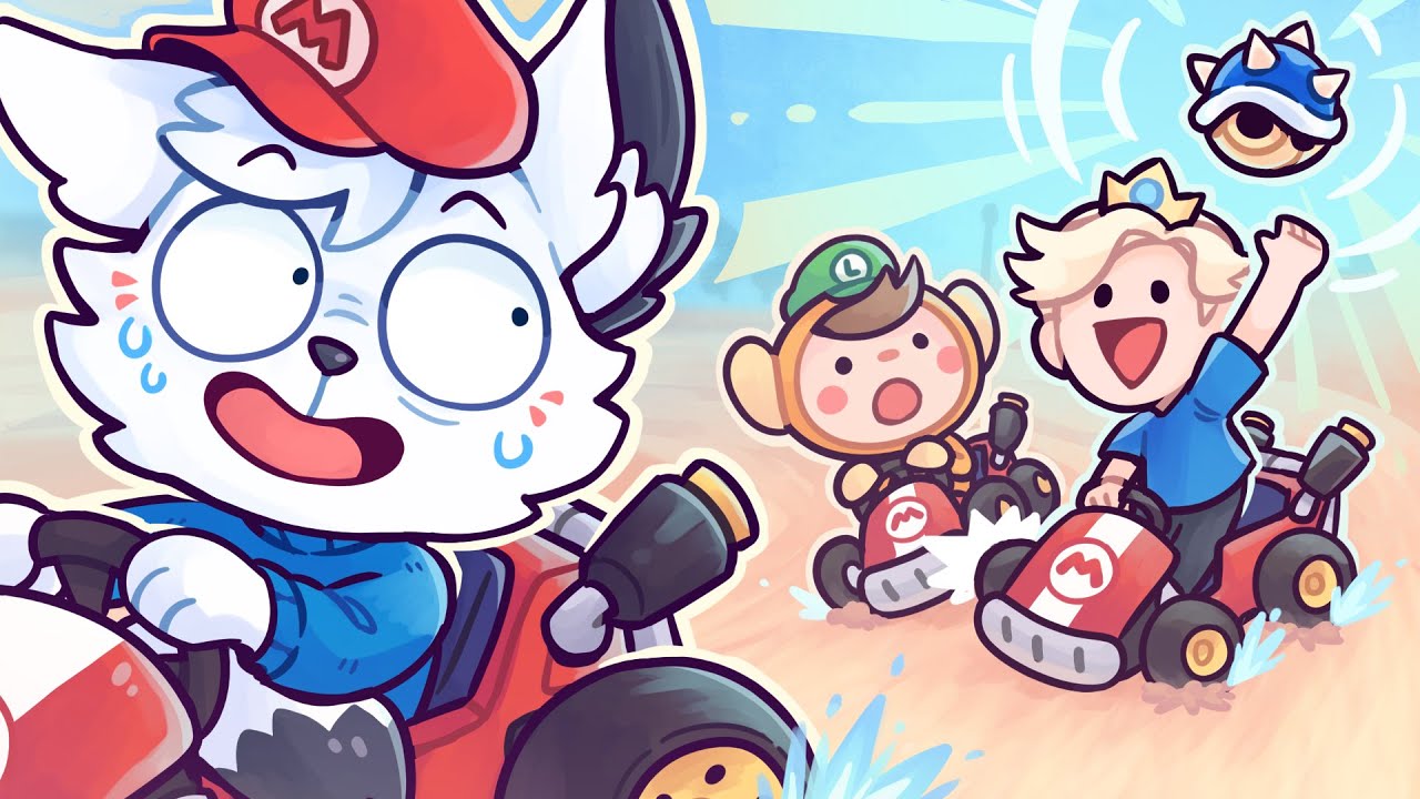 Mario Kart World with 24 YouTubers