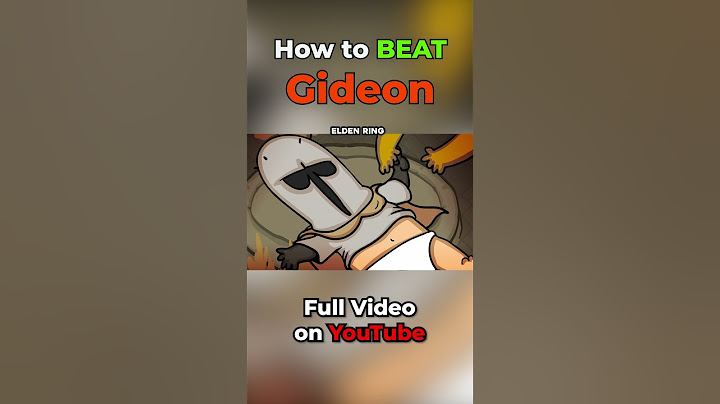 How to BEAT Gideon #eldenring #fromsoftware