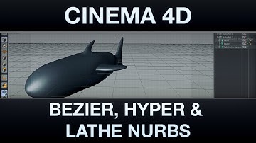 Cinema 4D | Bezier, Hyper and Lathe Nurbs
