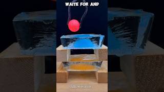 Hot Ball vs Ice 😱 Crazy Experiment #shorts #experiment #science #viral