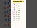 50-59 Square Hacks 💀| #shorts #maths #square