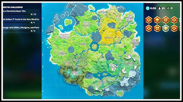 Search the Hidden "F" in the New World Loading Screen Fortnite Chapter 2