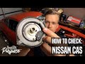 How to check: Nissan crank angle sensor CAS