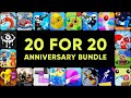 Qubicgames 20 for 20 anniversary bundle  a selection of our best games for the best price
