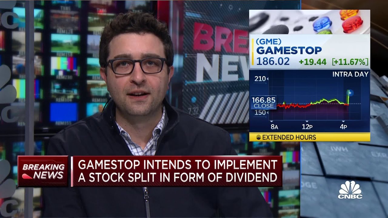 GameStop to implement stock split in form of dividend YouTube