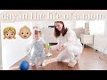 he did it!! baby's first steps! 🙌🏼 | DAY IN THE LIFE OF A MOM OF 2 | KAYLA BUELL