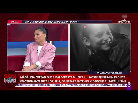 Mădălina Crețan, proiect emoționant dedicat lui Nosfe | Spynews TV Live | Antena Stars