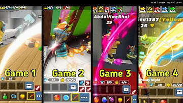 Top 4 Best Free Sword Effects | Blockmango Bedwars